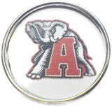 Alabama Crimson Tide College Logo Fashion Snap Jewelry University Snap Charm