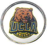 UCLA University of California Los Angeles Bruins College Logo Fashion Snap Jewelry Charm