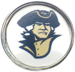 George Washington University Colonial College Logo Fashion Snap Jewelry University Snap Charm
