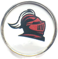 Rutgers Scarlet Knights College Logo Fashion Snap Jewelry University Snap Charm