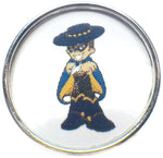 California Santa Barbera Gauchos College Logo Fashion Snap Jewelry University Snap Charm