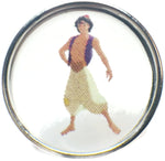 Disney Aladdin 18MM - 20MM Fashion Snap Jewelry Snap Charm