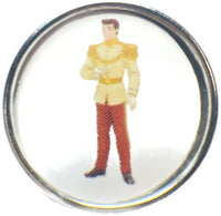 Disney Prince Charming 18MM - 20MM Fashion Snap Jewelry Snap Charm