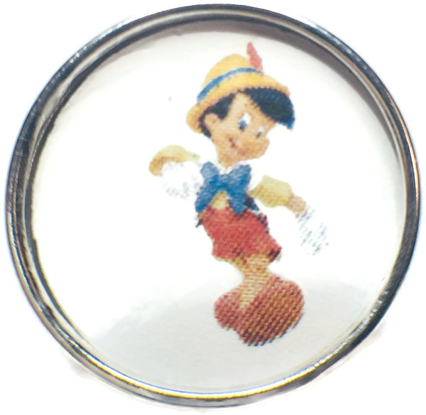 Disney Pinocchio 18MM - 20MM Fashion Snap Jewelry Snap Charm