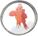 Disney The Little Mermaid Sebastian 18MM - 20MM Fashion Snap Jewelry Snap Charm