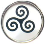 Celtic Triskele Symbol of Life Balance 18MM - 20MM Fashion Snap Jewelry Snap Charm