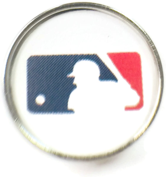 MLB Baseball Logo 18MM - 20MM Fashion Snap Jewelry Snap Charm