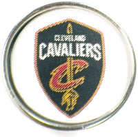 NBA Basketball Logo Cleveland Cavaliers 18MM - 20MM Fashion Snap Jewelry Snap Charm