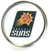 NBA Basketball Logo Phoenix Suns 18MM - 20MM Fashion Snap Jewelry Snap Charm
