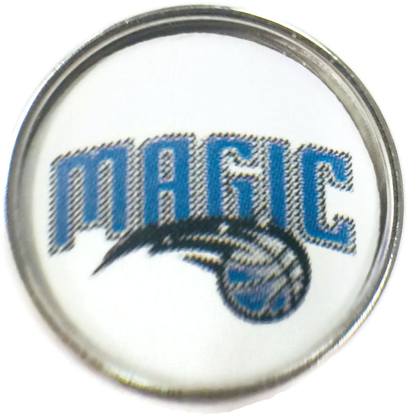 NBA Basketball Logo Orlando Magic 18MM - 20MM Fashion Snap Jewelry Snap Charm
