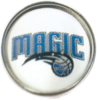 NBA Basketball Logo Orlando Magic 18MM - 20MM Fashion Snap Jewelry Snap Charm