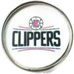 NBA Basketball Logo Los Angeles Clippers 18MM - 20MM Fashion Snap Jewelry Snap Charm