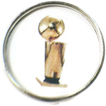 NBA Basketball Trophy 18MM - 20MM Fashion Snap Jewelry Snap Charm
