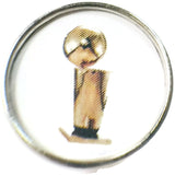 NBA Basketball Trophy 18MM - 20MM Fashion Snap Jewelry Snap Charm