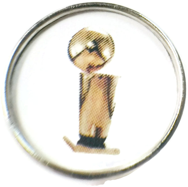 NBA Basketball Trophy 18MM - 20MM Fashion Snap Jewelry Snap Charm