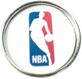 NBA Basketball Logo 18MM - 20MM Fashion Snap Jewelry Snap Charm