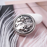 Grandma Fashion Snap Jewelry  Snap Charm