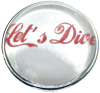 Scuba Diver Lets Dive 18MM - 20MM Fashion Snap Jewelry Snap Charm