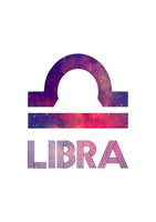 Libra Colorful Zodiac Sign Horoscope Symbol 18MM - 20MM Charm for Snap Jewelry