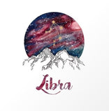 Libra Art Zodiac Horoscope Symbol 18MM - 20MM Charm for Snap Jewelry