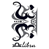 Libra Tribal Zodiac Sign Horoscope Symbol 18MM - 20MM Charm for Snap Jewelry