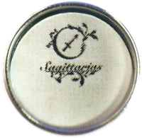 Sagittarius Art Zodiac Sign Horoscope Symbol 18MM - 20MM Charm for Snap Jewelry