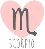 Scorpio Heart Zodiac Sign Horoscope Symbol 18MM - 20MM Charm for Snap Jewelry