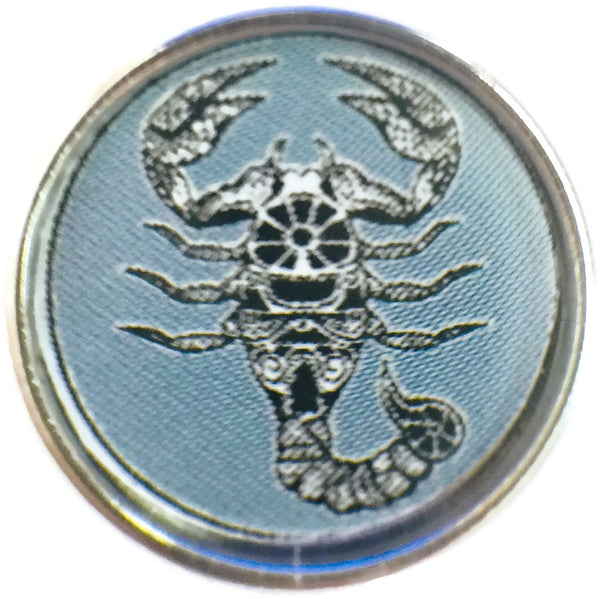 Scorpio Scorpion Zodiac Sign Horoscope Symbol 18MM - 20MM Charm for Snap Jewelry
