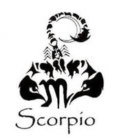 Scorpio Tattoo Scorpion Zodiac Sign Horoscope Symbol 18MM - 20MM Charm for Snap Jewelry