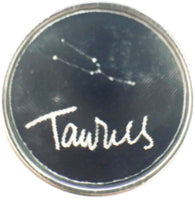 Taurus Star Constellation Cosmos Zodiac Sign Horoscope Symbol 18MM - 20MM Charm for Snap Jewelry