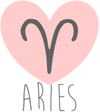 Aries Zodiac Heart Horoscope Sign Symbol 18MM - 20MM Charm for Snap Jewelry