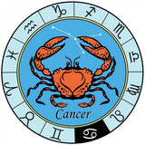 Cancer Crab In Zodiac Sign Horoscope Symbol 18MM - 20MM Charm for Snap Jewelry