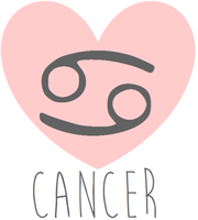 Cancer Heart Zodiac Sign Horoscope Symbol 18MM - 20MM Charm for Snap Jewelry