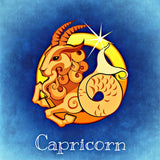 Capricorn Zodiac Horoscope Symbol 18MM - 20MM Charm for Snap Jewelry