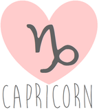 Capricorn Heart Zodiac Sign Horoscope Symbol 18MM - 20MM Charm for Snap Jewelry