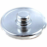 HIV AIDS Red Awareness Ribbon In Circle Wear For Hope Find The Cure 18MM - 20MM Snap Jewelry Charm
