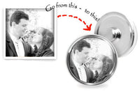 Personalized Photo Snap on Bracelet With Extra 18MM - 20MM Snap Jewelry Charms