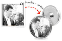 Personalized Photo Snap on Metal Bracelet With Extra 18MM - 20MM Snap Jewelry Charms
