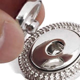 Cool Splash Art Hearts Happy Valentines Day Celebrate Holiday 18MM - 20MM Snap Jewelry Charm