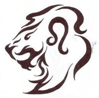 Leo Lion Head Zodiac Sign Horoscope Symbol 18MM - 20MM Charm for Snap Jewelry