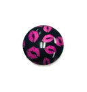 Hot Pink Lips Fashion Snap Jewelry  Snap Charm