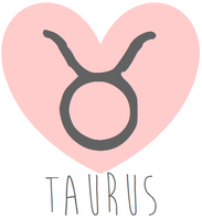 Taurus Heart Zodiac Sign Horoscope Symbol 18MM - 20MM Charm for Snap Jewelry